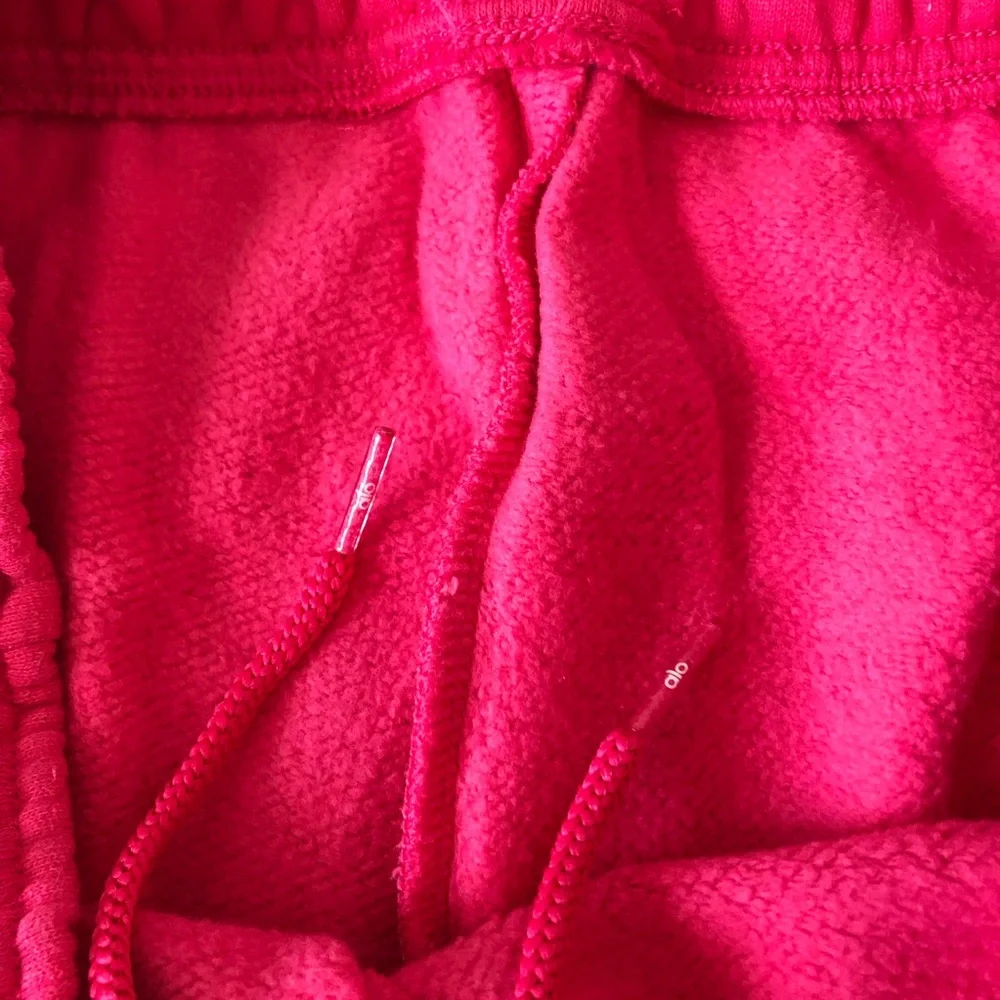 Alo Yoga Accolade Sweatpant Pink Summer Crush L - Picture 10 of 13